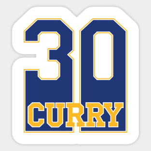 Steph Curry 30 Sticker